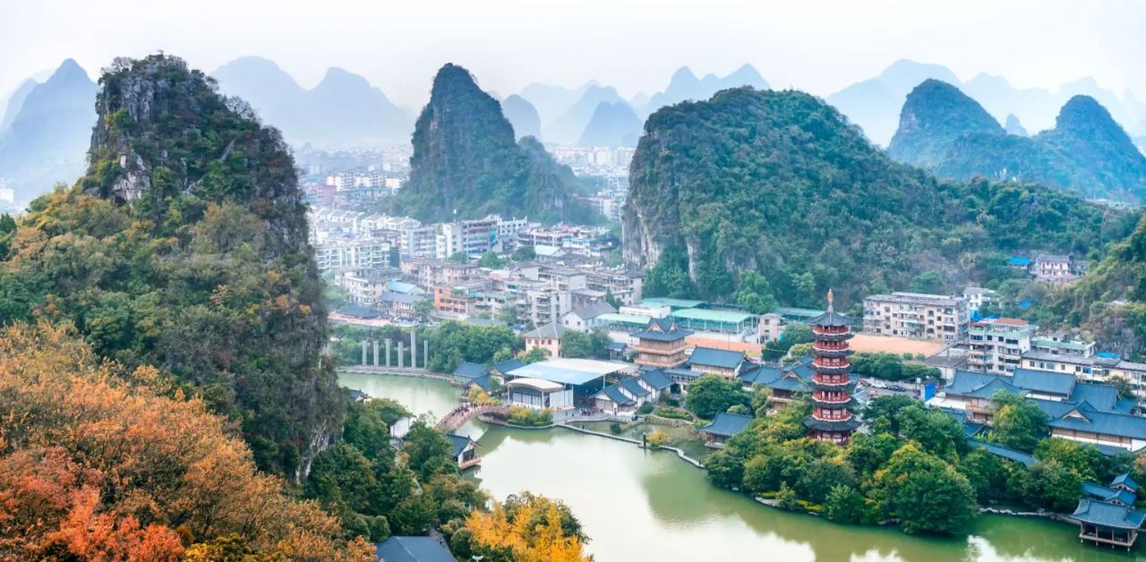 Chongqing Airlines Guilin Office in China